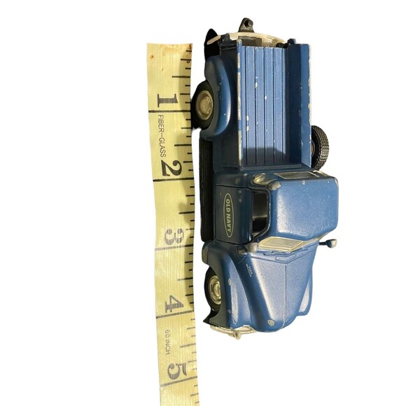 1995 Old Navy Chevrolet C3100 Blue Metal Pick-Up Truck 4” 1:43 - Picture 6 of 6